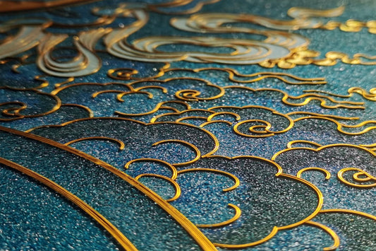 Tipps gegen unerwünschte Farbvermischung beim Cloisonné