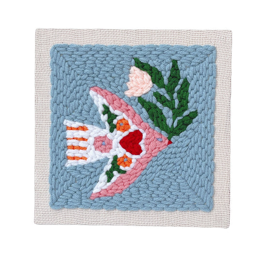 Peace Dove-Punch Needle Kit