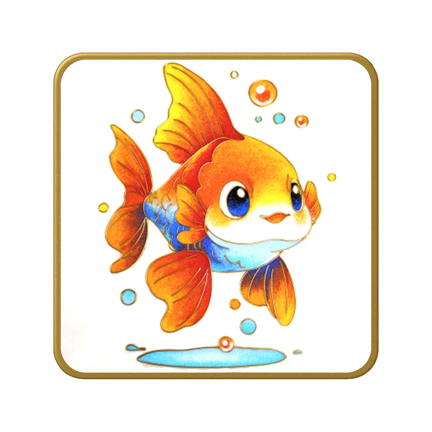 Blasenfisch – Cloisonné Kit