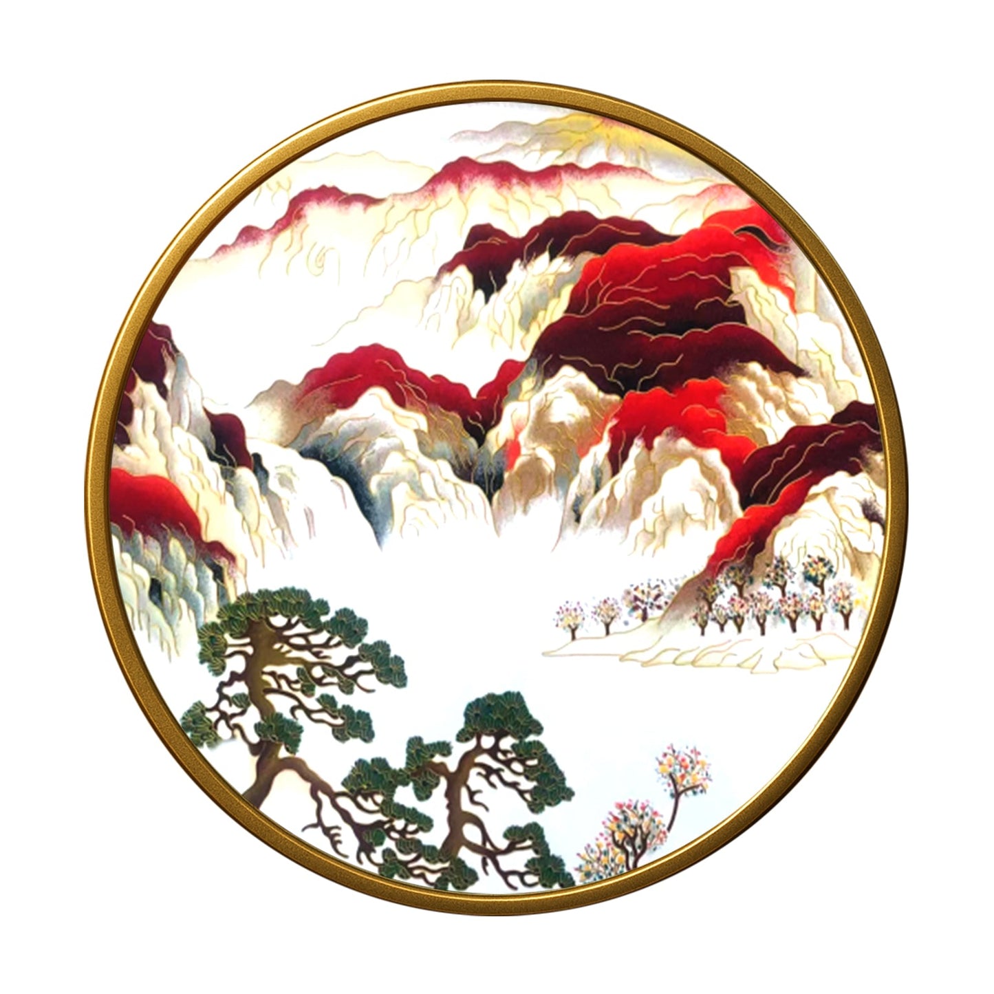 Rote Berge – Cloisonné Kit