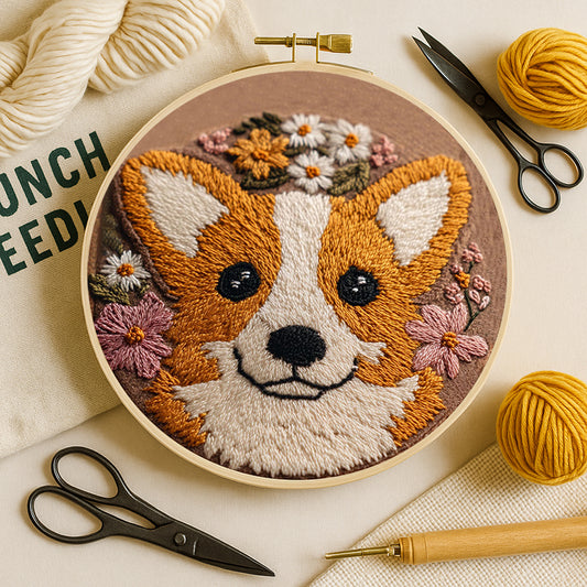 Blooming Corgi