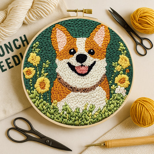 Joyful Corgi