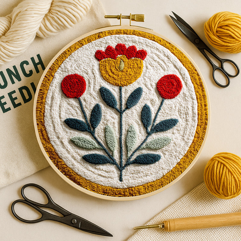 Folk Bloom Medallion