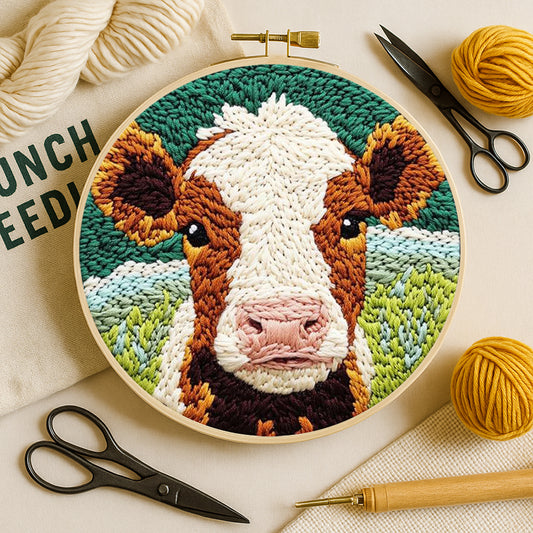 Pasture Calm Cow