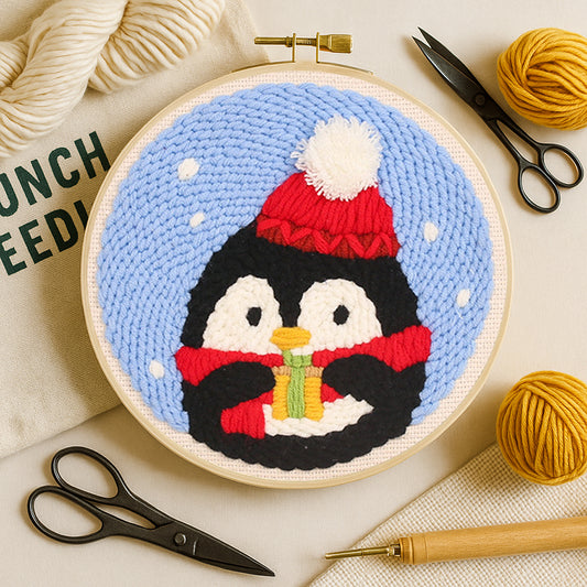 Cozy Penguin Noel
