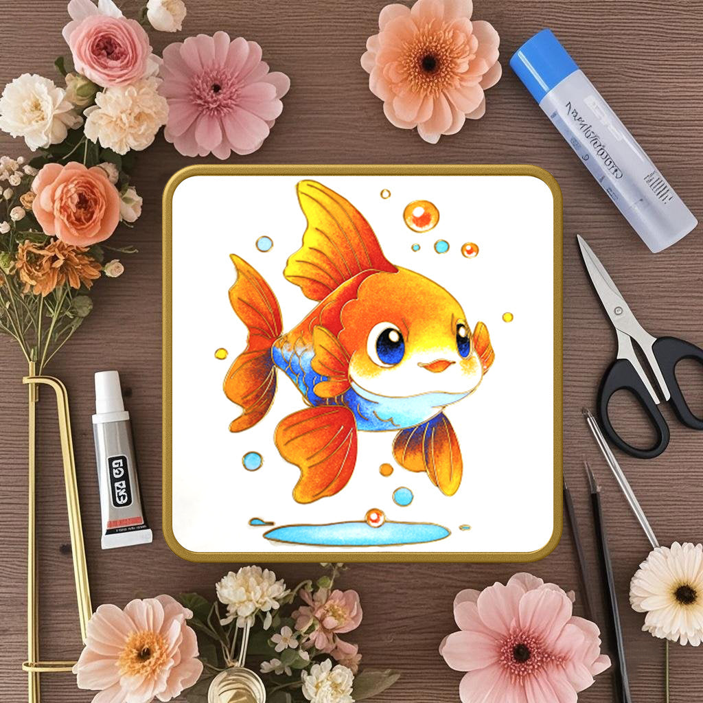 Blasenfisch – Cloisonné Kit