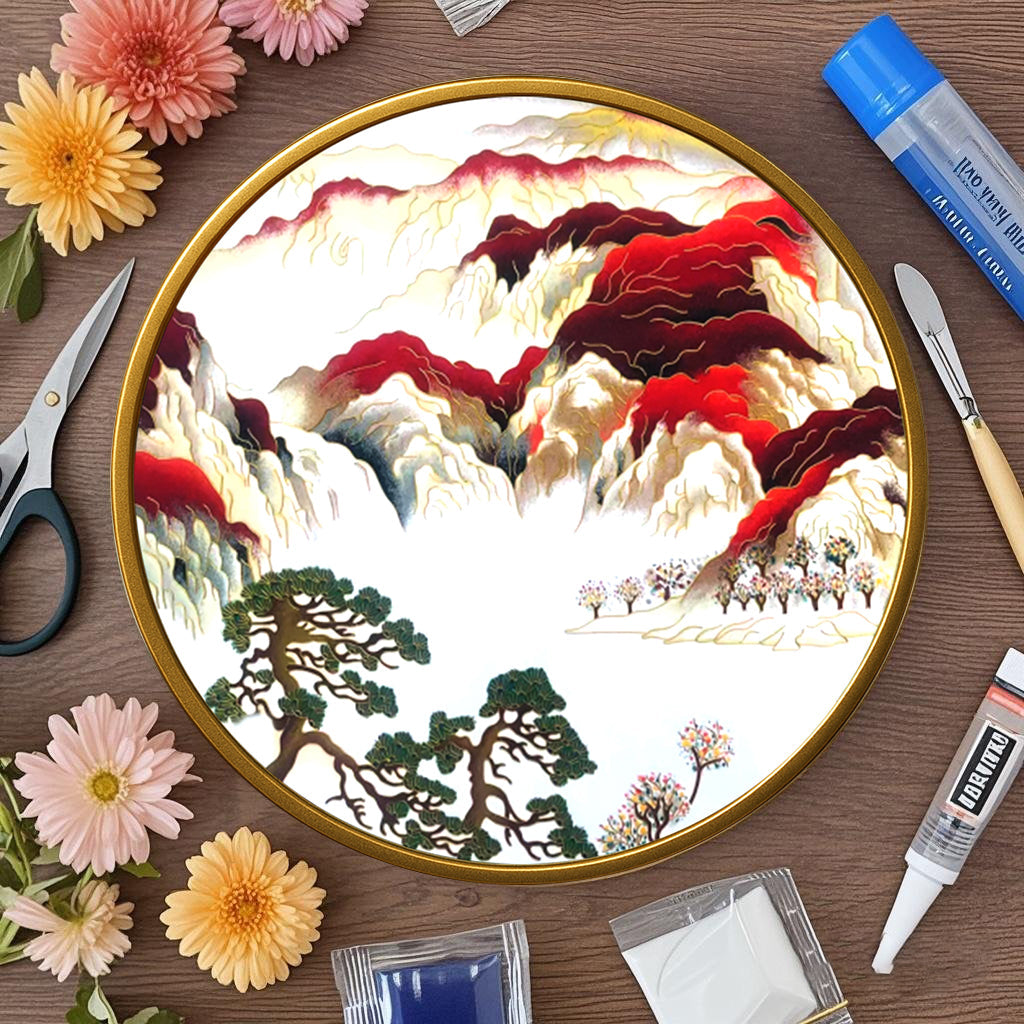 Rote Berge – Cloisonné Kit