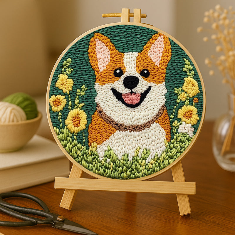 Joyful Corgi