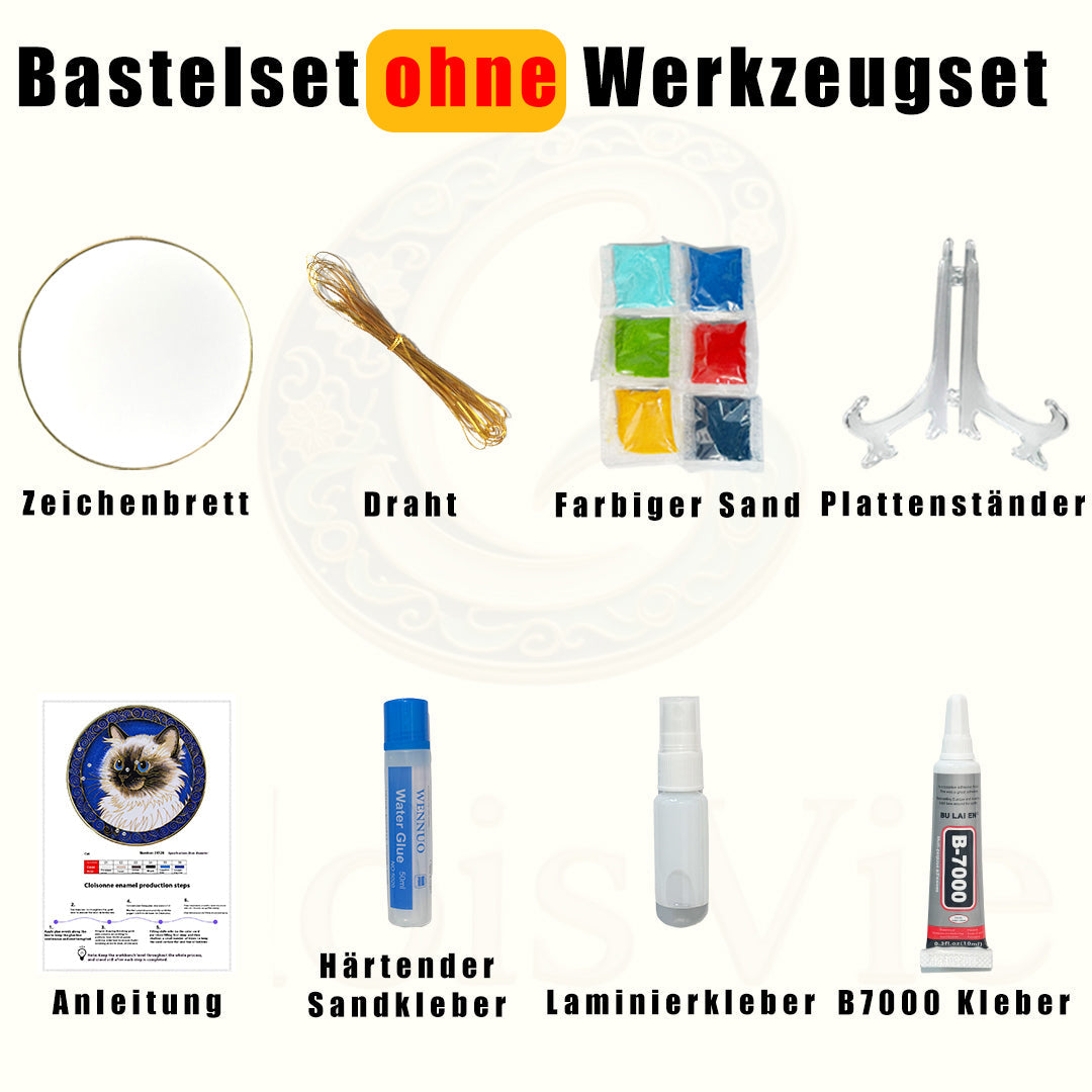Zwei Goldfische – Cloisonné Kit