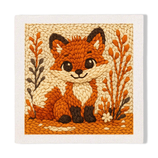 Cute Sitting Fox