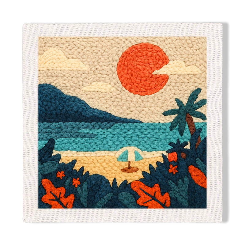 Beach Sunset Umbrella