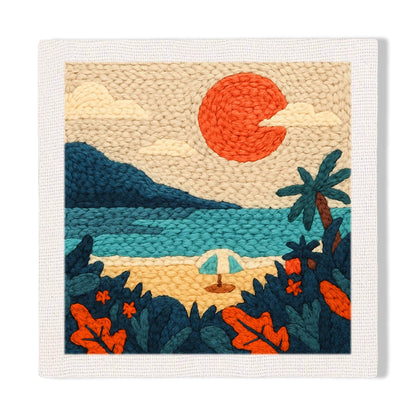 Beach Sunset Umbrella