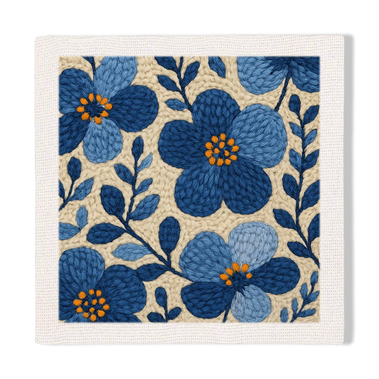 Blue Flower Pattern