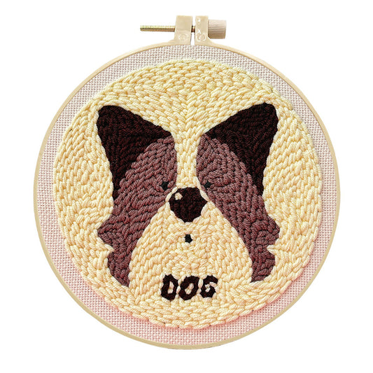 Sheltie Smile-Punch Needle Kit