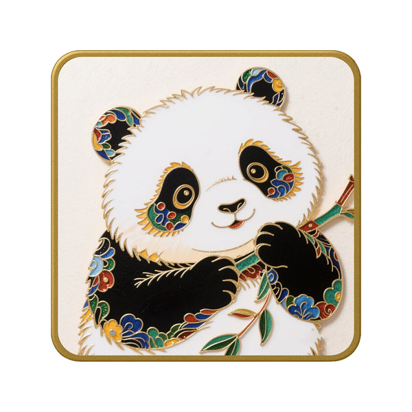 Niedlicher Panda – Cloisonné Kit