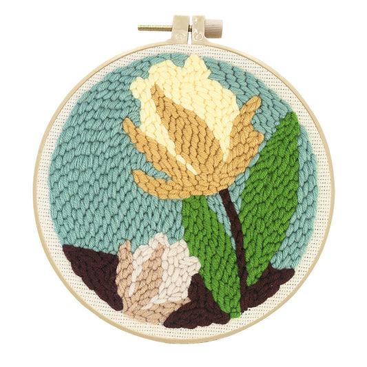 Willow & Blossom-Punch Needle Kit