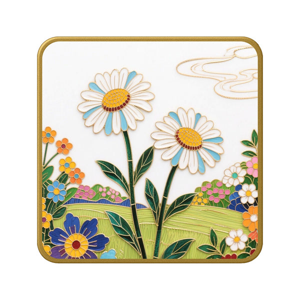 Zwei Gänseblümchen – Cloisonné Kit