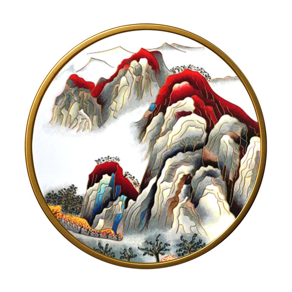 Gipfel und Berge - Cloisonné Kit