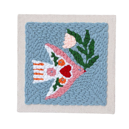 Peace Dove-Punch Needle Kit