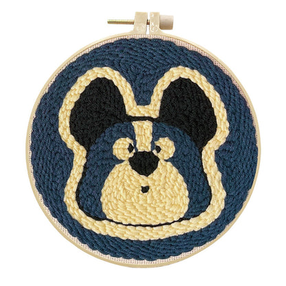 Paris Pup Frenchie-Punch Needle Kit