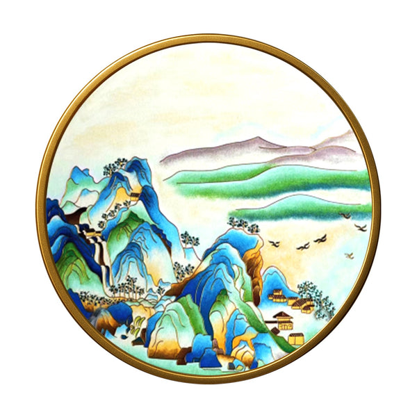 Grüne Berge - Cloisonné Kit