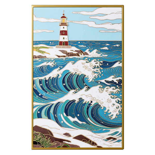 Sturmflut am Nordmeer – Cloisonné Kit