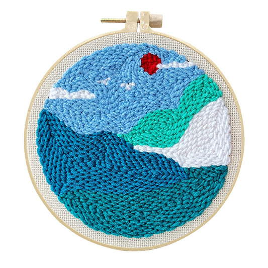 Blue Horizon-Punch Needle Kit