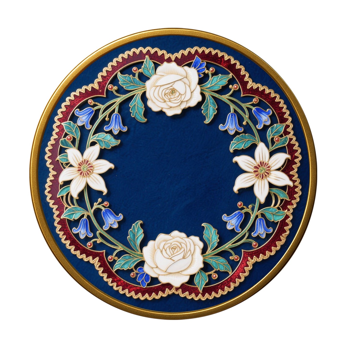 Hasenglöckchen-Kranz - Cloisonné Kit