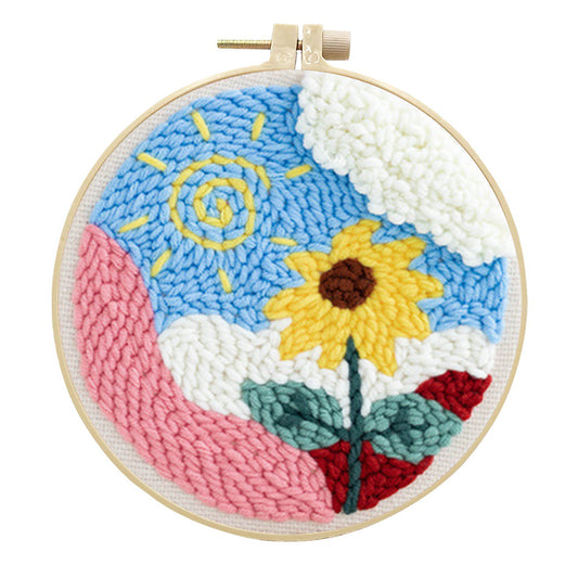 Sunny Sunflower-Punch Needle Kit