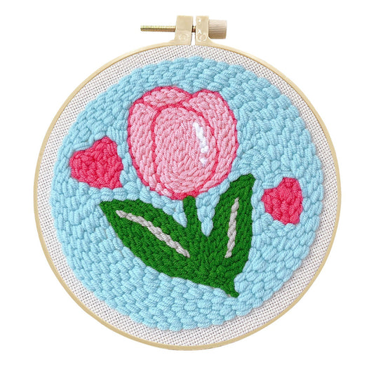 Sky Tulip-Punch Needle Kit