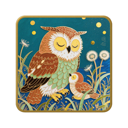 Schlafende Eule – Cloisonné Kit