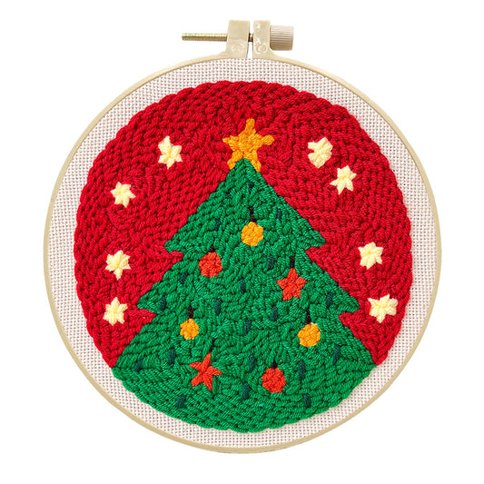 Starry Pine-Punch Needle Kit
