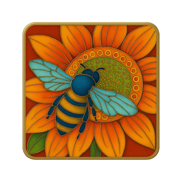 Bienen-Sonnenblume – Cloisonné Kit