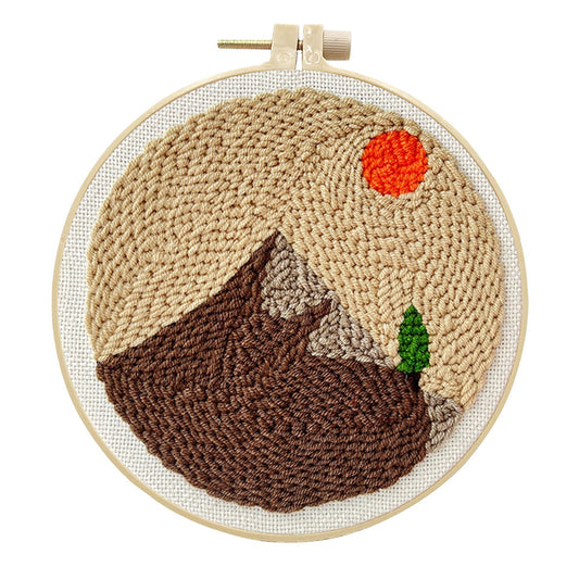 Desert Sunset-Punch Needle Kit