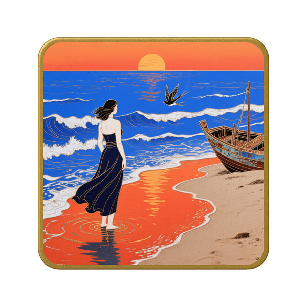Sonnenuntergang am Meer – Cloisonné Kit