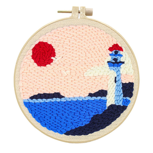 Guiding Light at Dusk-Punch Needle Kit