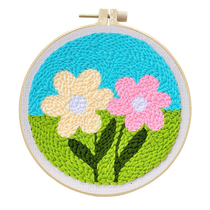 Meadow Daisies-Punch Needle Kit