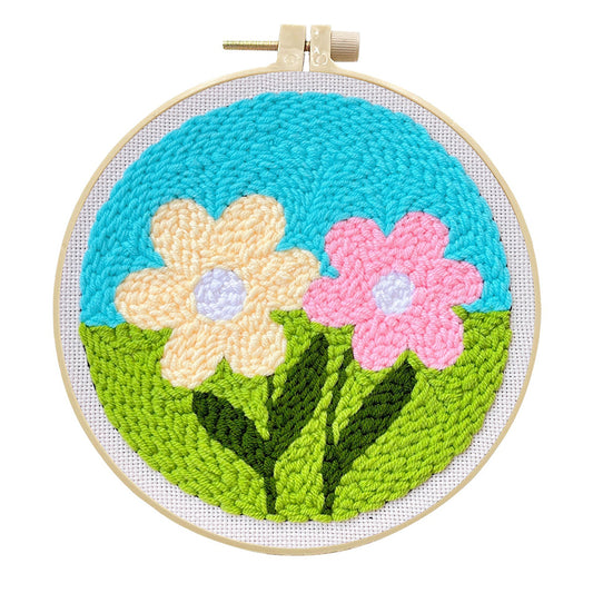 Meadow Daisies-Punch Needle Kit