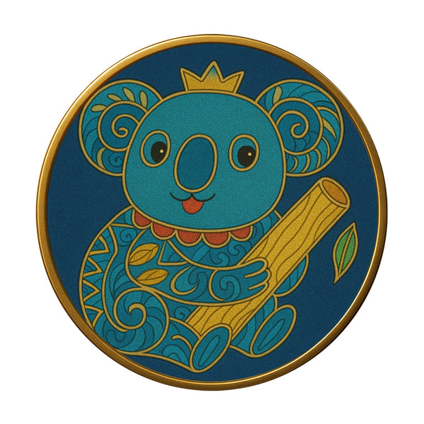 Krönender Koala  - Cloisonné Kit