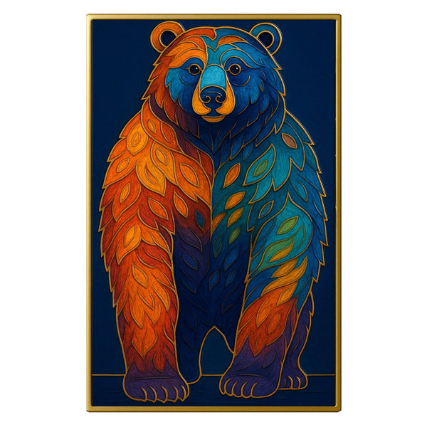 Grizzlybär – Cloisonné Kit