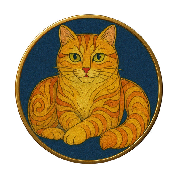 Ernste Katze – Cloisonné Kit