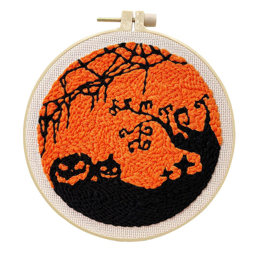 Haunted Night -Punch Needle Kit