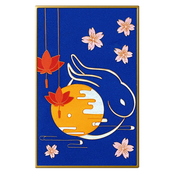 Hase umarmt den Mond – Cloisonné Kit