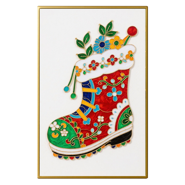 Weihnachtsstiefel – Cloisonné Kit
