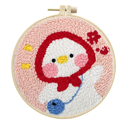 Red Hood Chick-Punch Needle Kit
