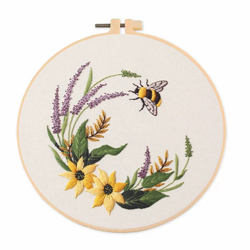 Bee & Wildflower
