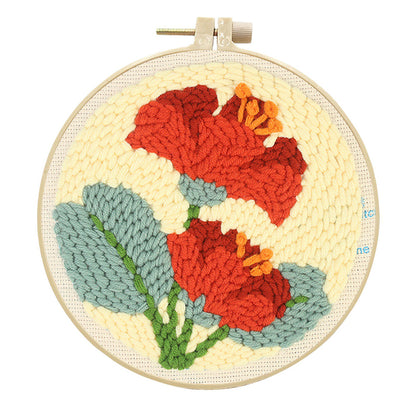 Crimson Duet -Punch Needle Kit