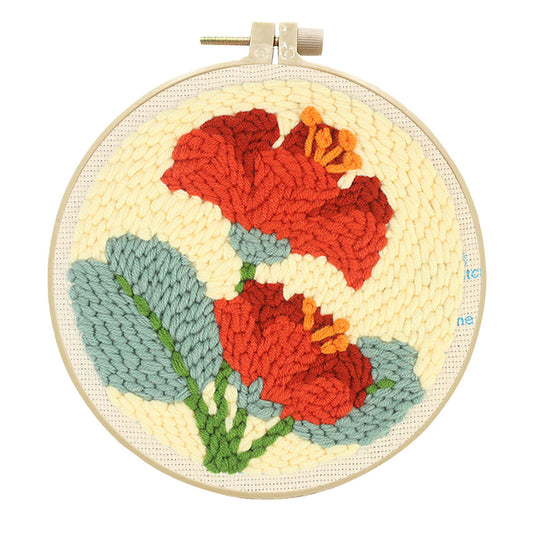 Crimson Duet -Punch Needle Kit