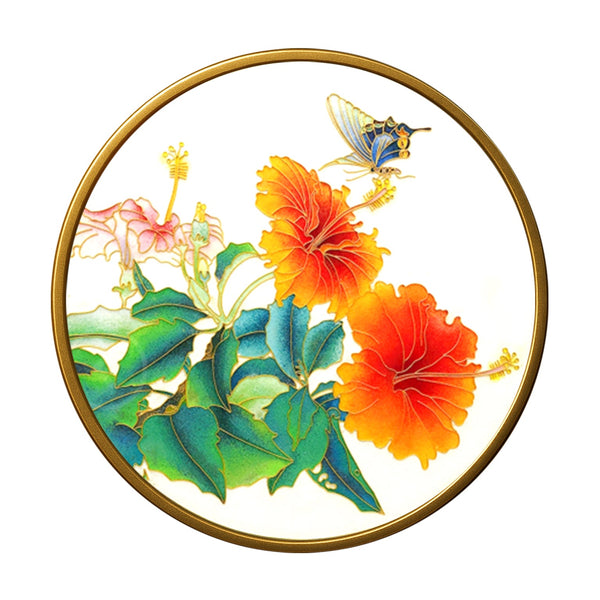 Schmetterling und Blume – Cloisonné Kit
