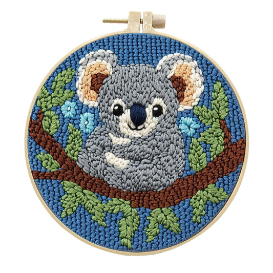 Cuddly Koala-Punch Needle Kit
